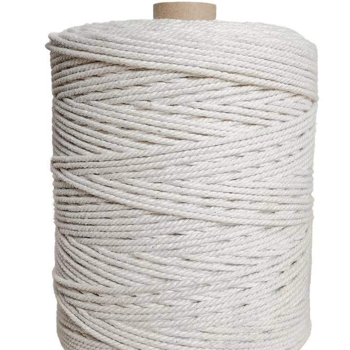 Zaumi Loop - Wholesale Yarn - Twisted and Twisted Macrame Cotton Yarn | CRU1