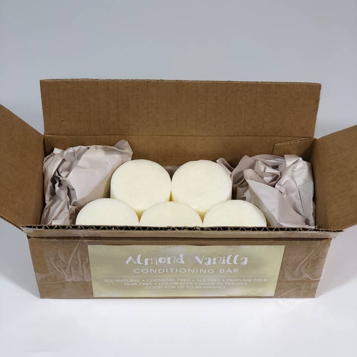 The Naked Bomb by Sweet & Sassy - Vente Après-shampoing - Barre revitalisante, entièrement naturelle, écologique, fabriquée aux États-Unis9