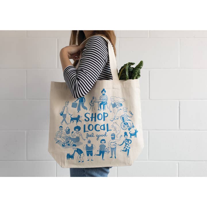 Now Designs by Danica - Wholesale Tote Bag - Women's - Shop Local Tote Bag5
