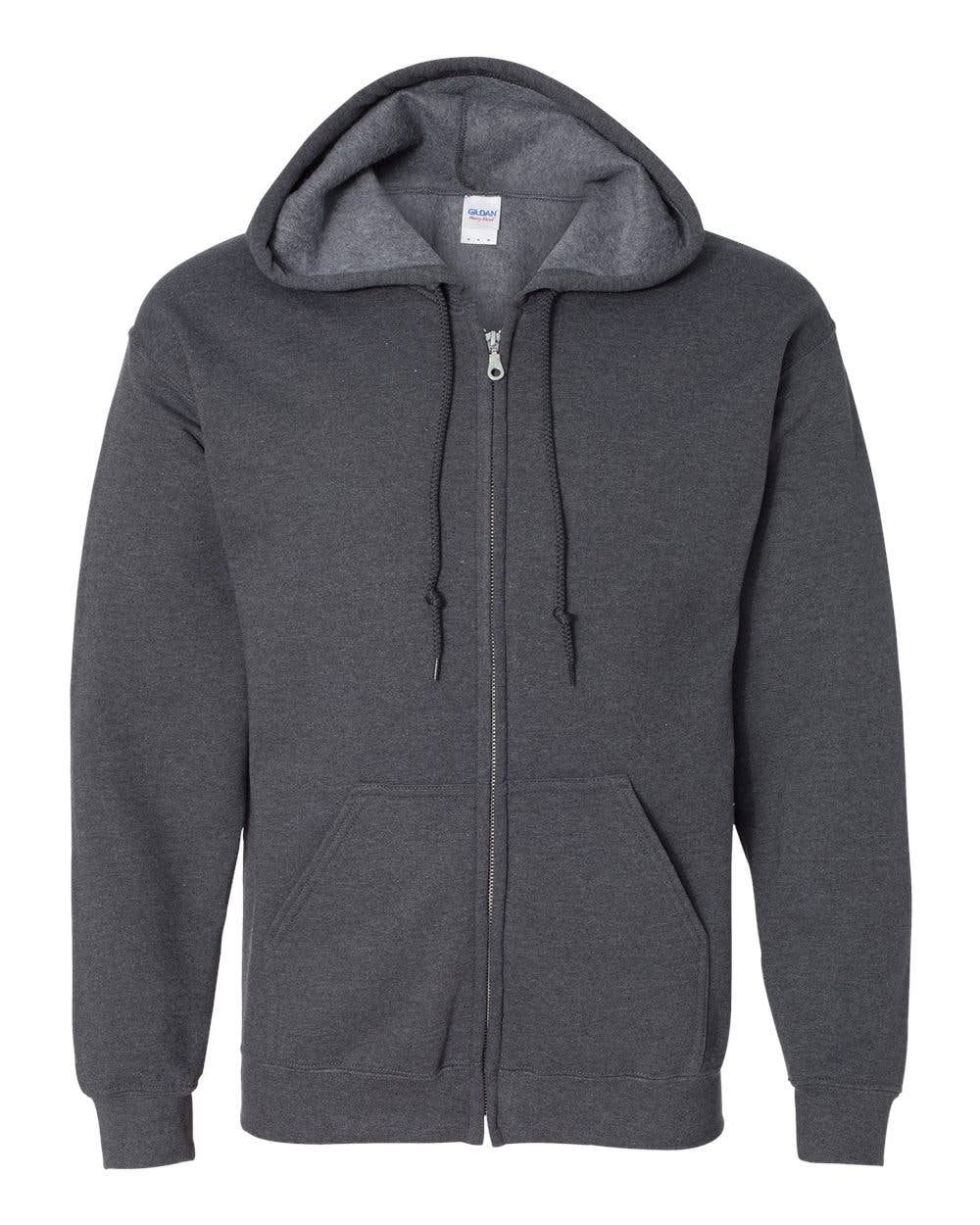 Eleven Fashion – Großhandel Hoodie – Herren – Gildan - Kapuzensweatshirt mit durchgehendem Reißverschluss aus Heavy Blend4