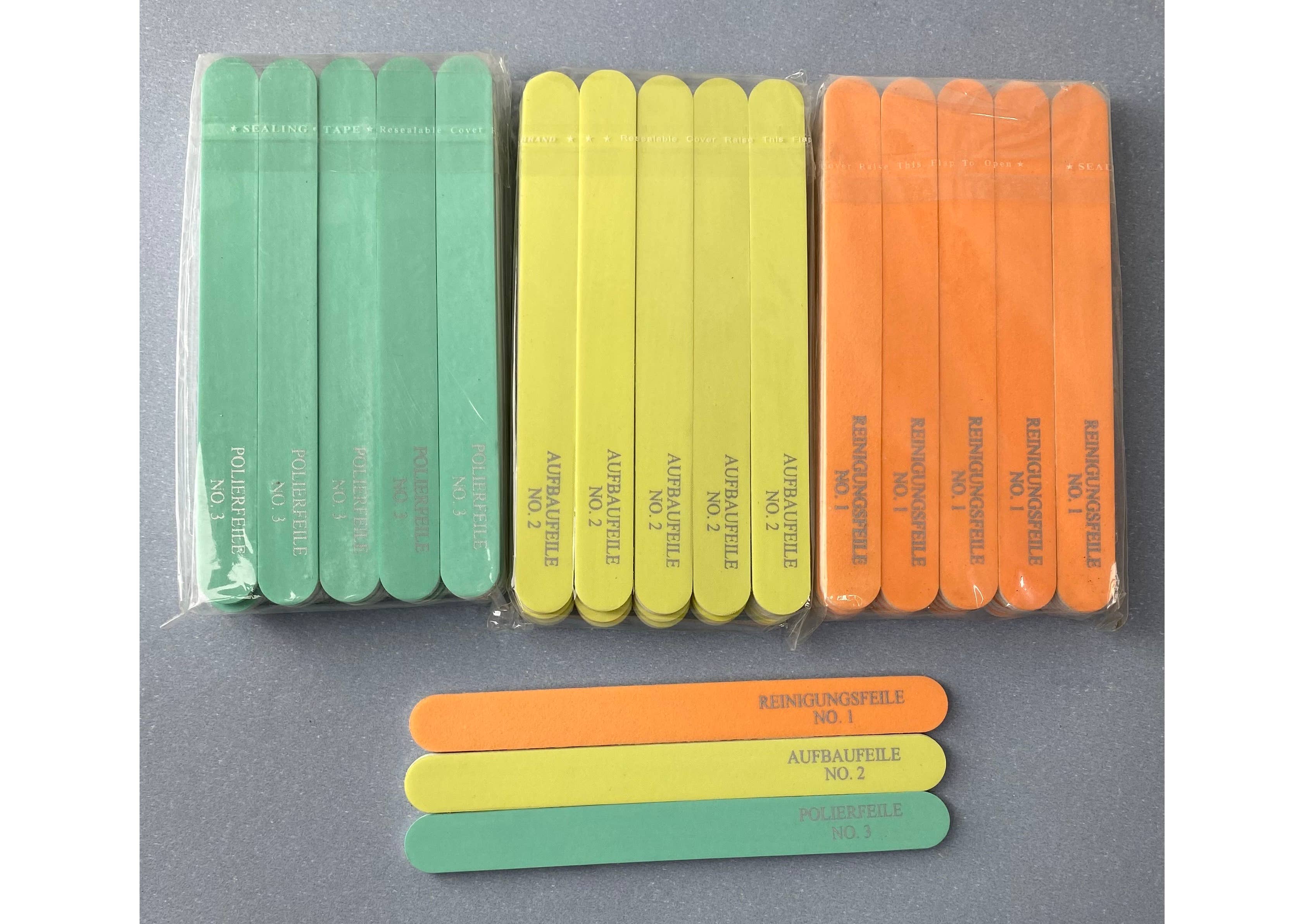 Salzmann Restwaren GmbH - Venta al por mayor Limas de uñas - Limas para uñas: limpieza, construcción y pulido1