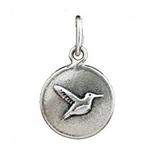 Breloque pièce colibri pour la vente par Marmalade Jewellery