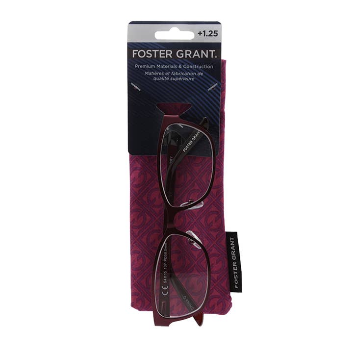 Shark Eyes, Inc - Wholesale Eyeglasses - Unisex - Foster Grant Reading Glasses with Case 125 PCS Assorted Styl