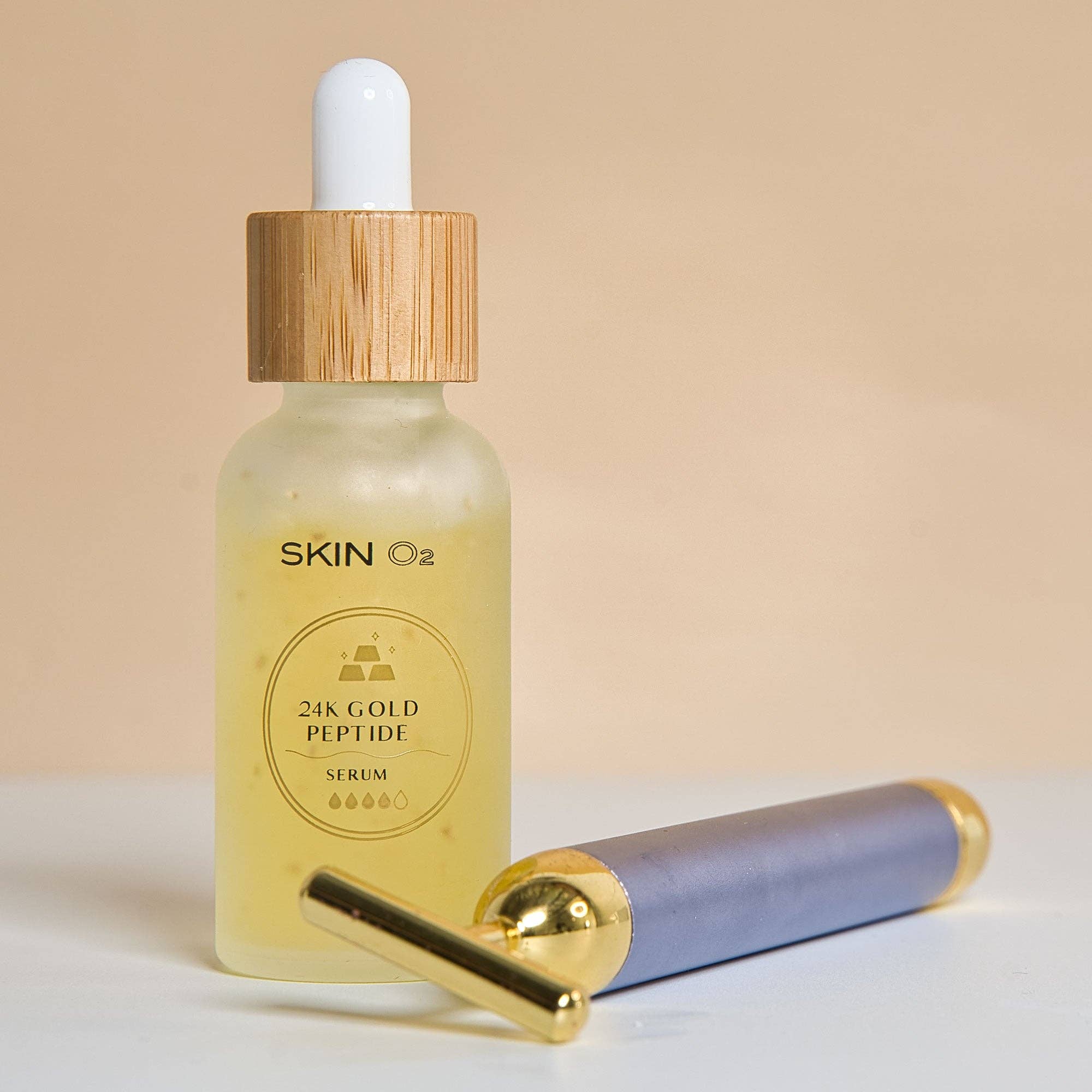 Skin O2 - Wholesale Facial Serum/Concentrate - 24K Gold Peptide Serum5