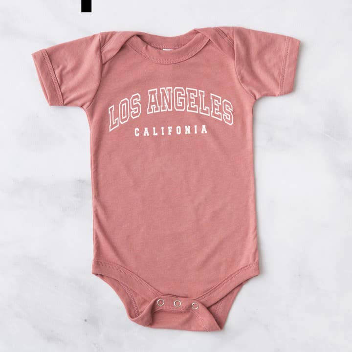 LOSANGELES CALIFORNIEN Baby Onesies for engroshandel hos Shamaim