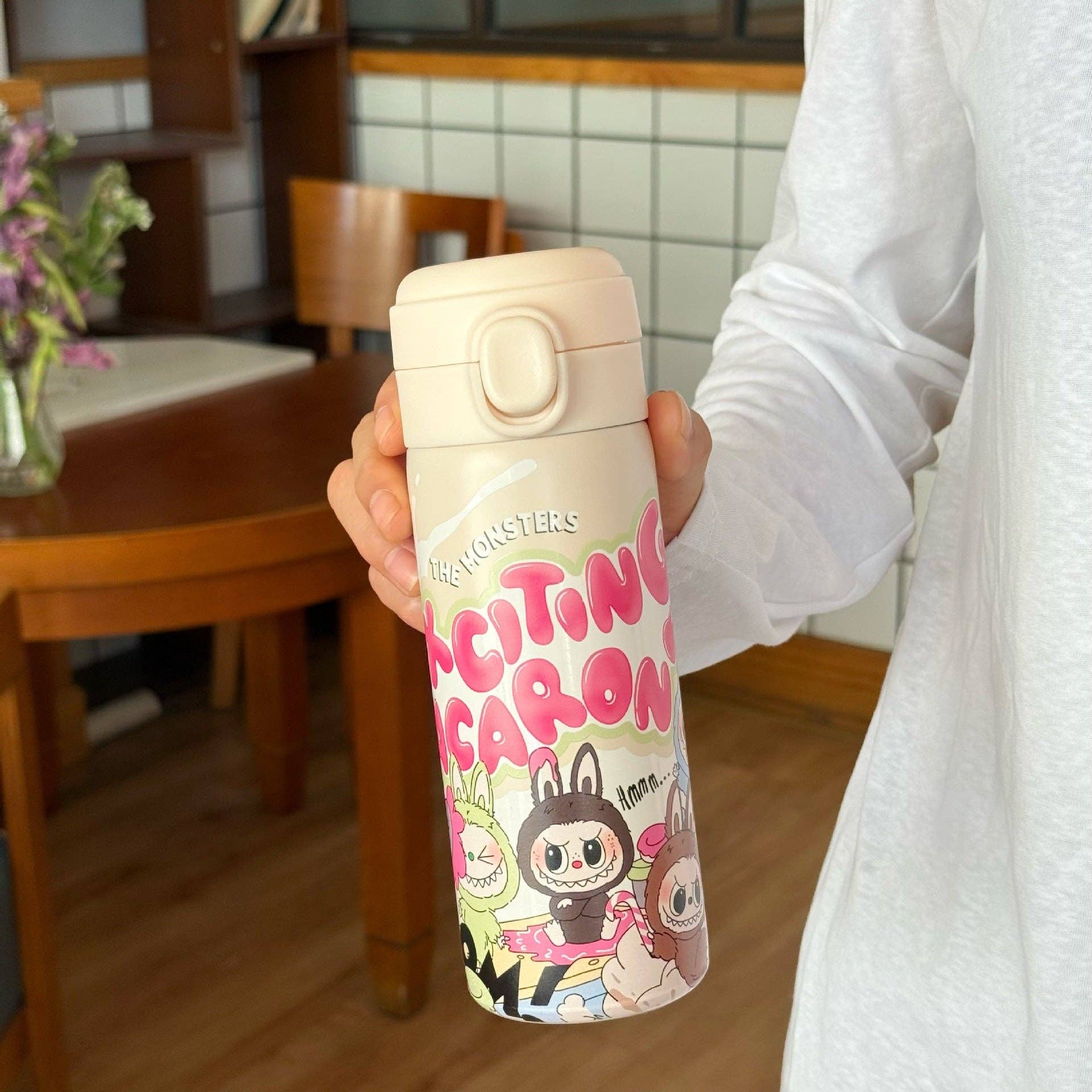 Little Trendy - Wholesale Water Bottle - Cute monster Stainless Steel Thermos Cup1