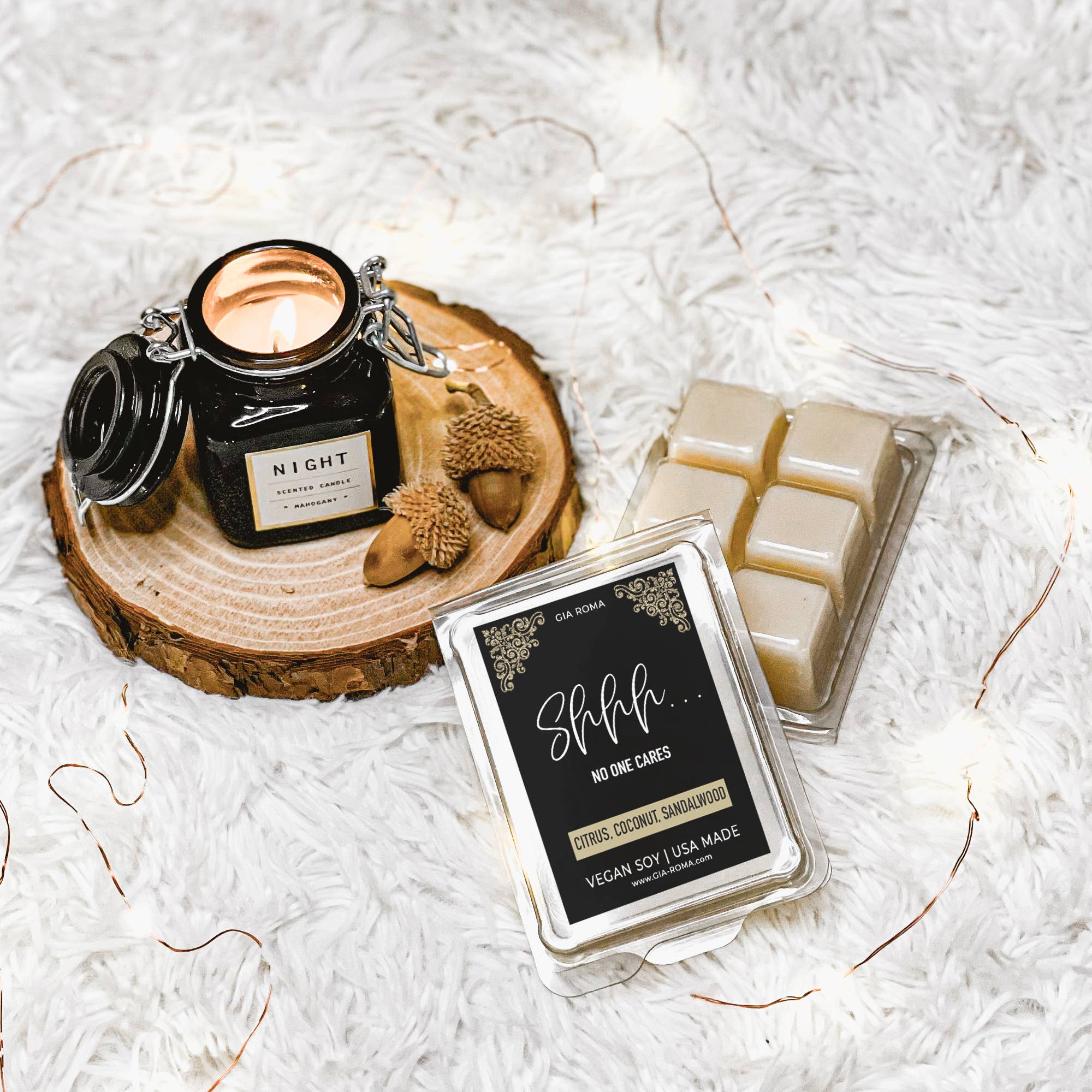 Gia Roma - Vente Fondants - Cadeaux pour la fête des mères, bon marché et amusants, uniques, à base de cire de soja, parfumés47