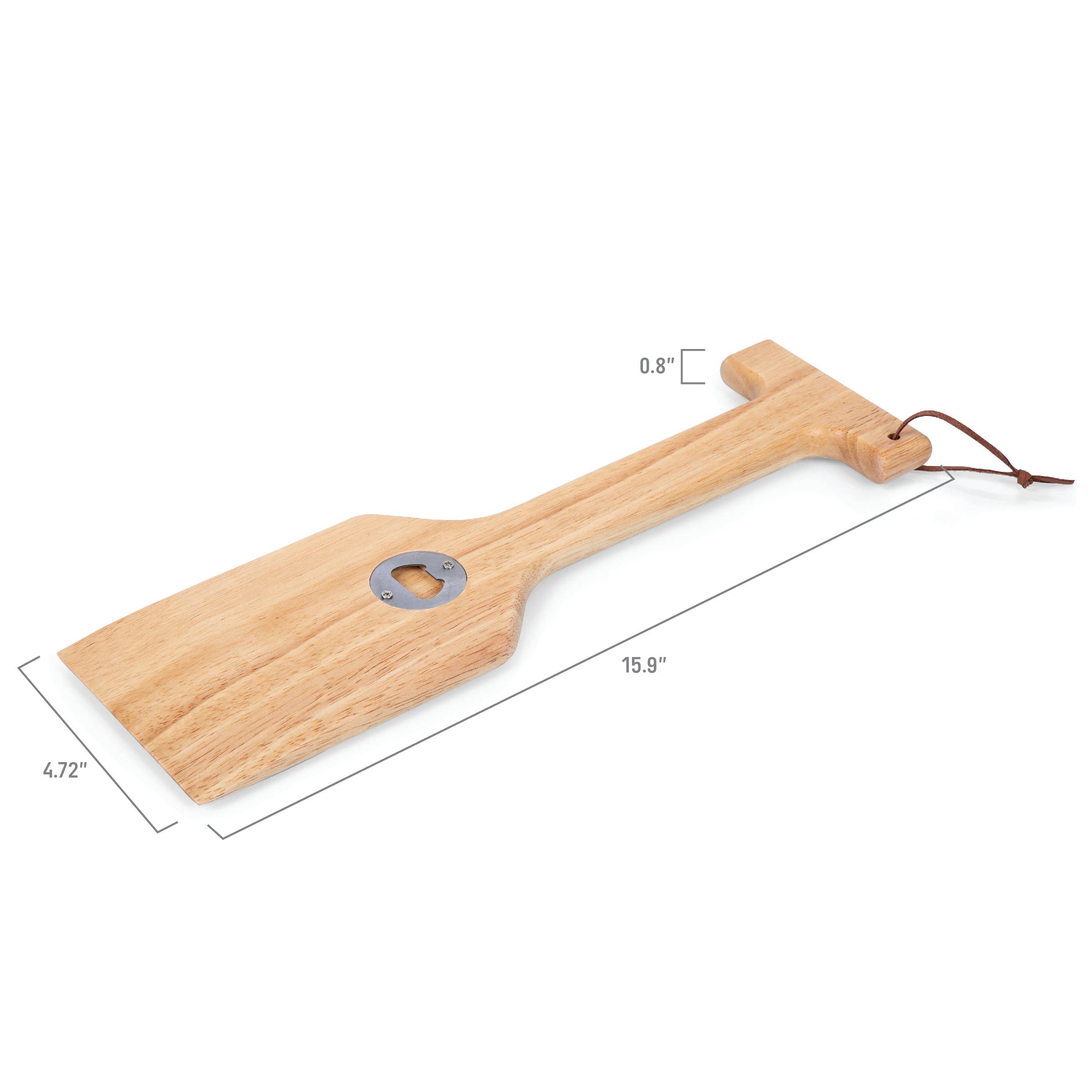 Parawood Hardwood BBQ Grill Scraper w/ Bottle Opener - Core for wholesale on Faire3