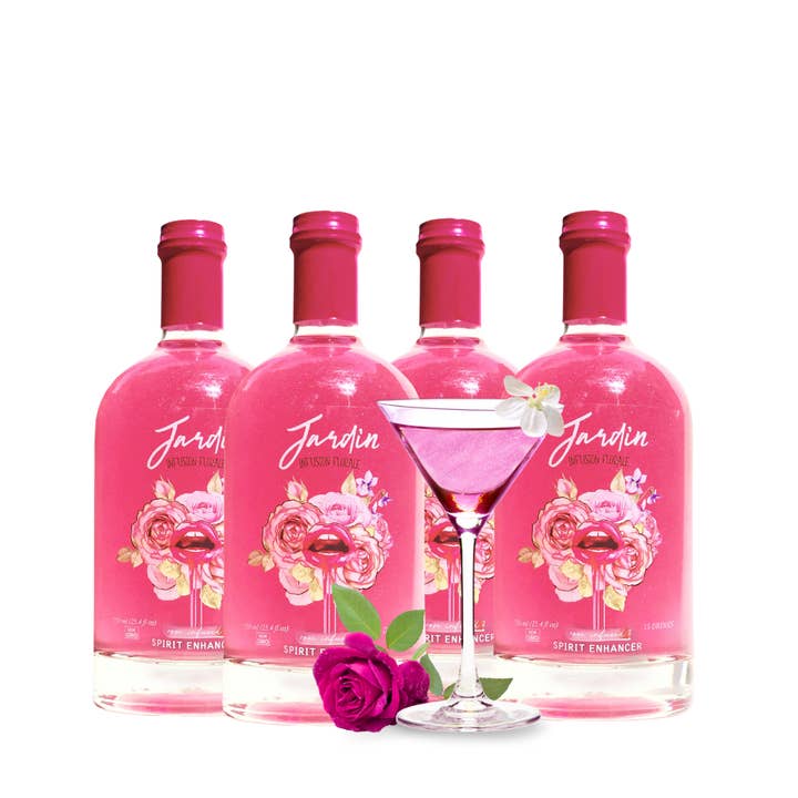 Jardin Infusion Florale - Vente Mélange/sirop pour cocktails - Mixeur à roses JARDIN PREMIUM pour cocktails et mocktails9