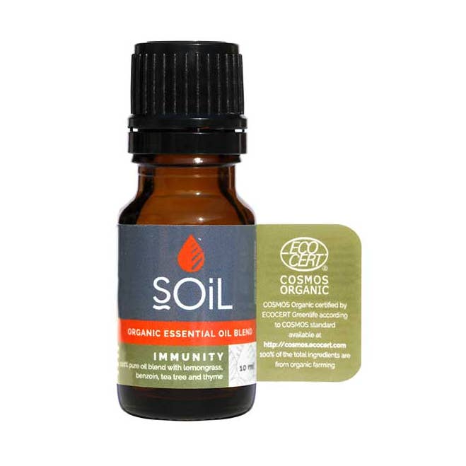 Immunity Organic Essential Oil Blend for wholesale by SOiL Organic Aromatherapy