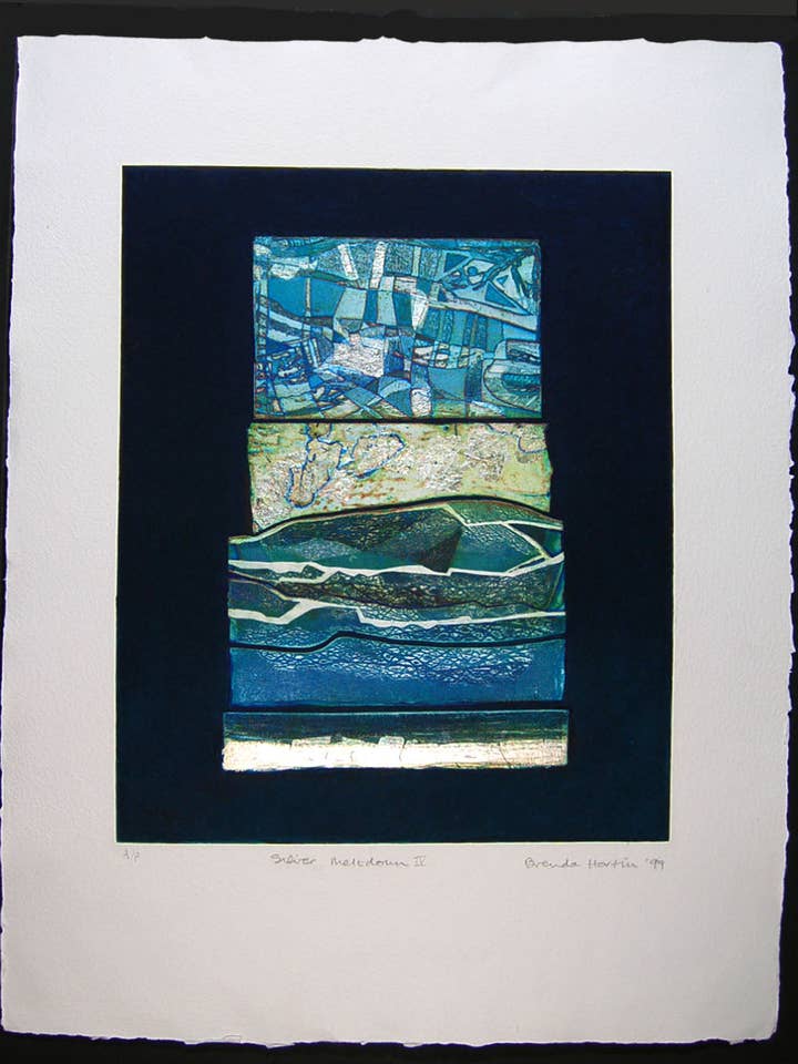 Silver Meltdown IV pour la vente par Brenda Hartill