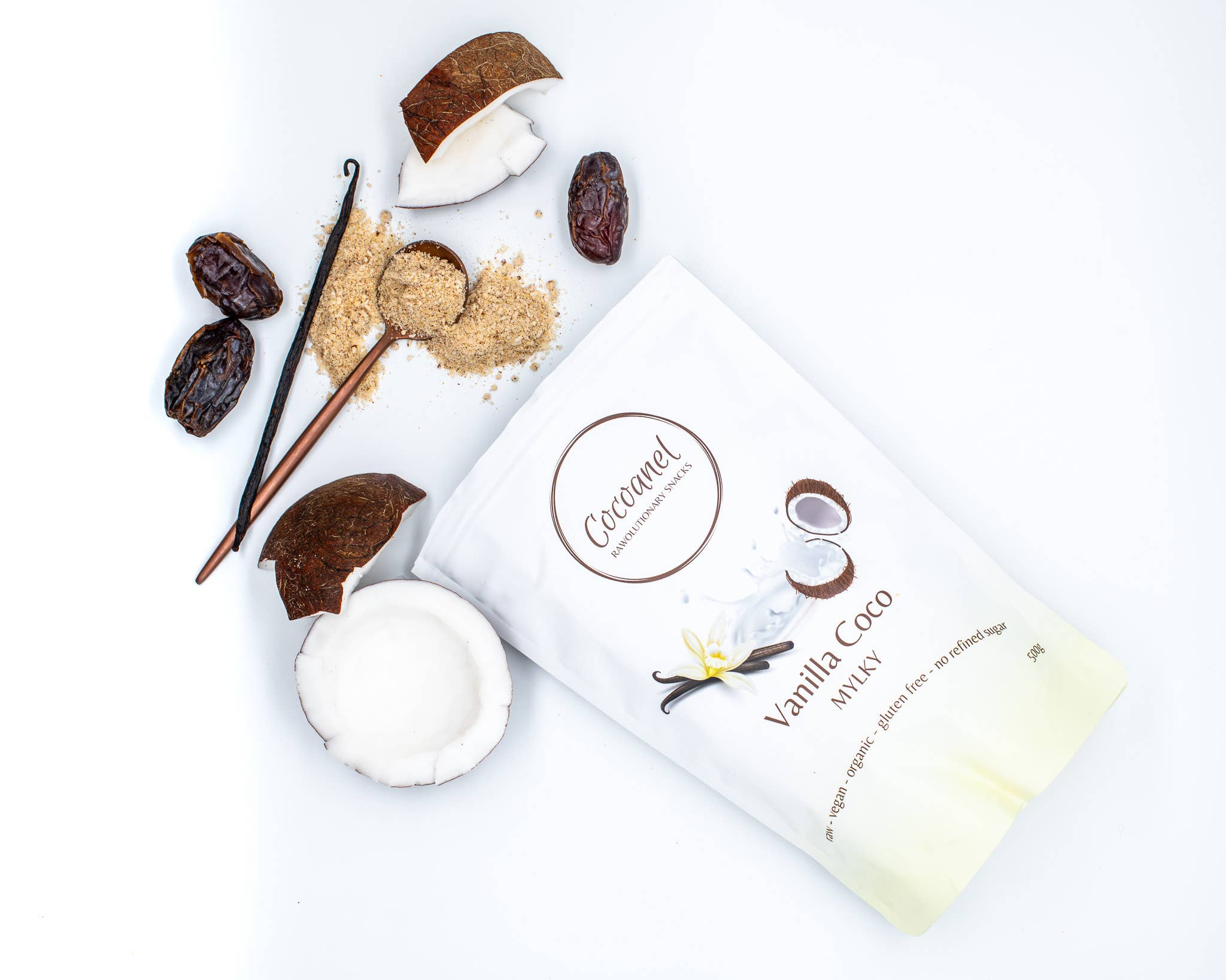 Cocoanel - Wholesale Protein/Superfood Powder - Vanilla Cream Mylky2