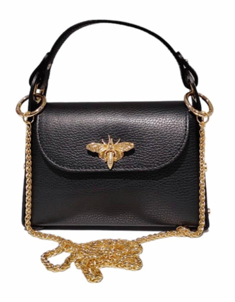 JIJOU CAPRI – Engroshandel Crossbodytaske - Dame – Maya humlebi læder mini crossbody taske JIJOU CAPRI1