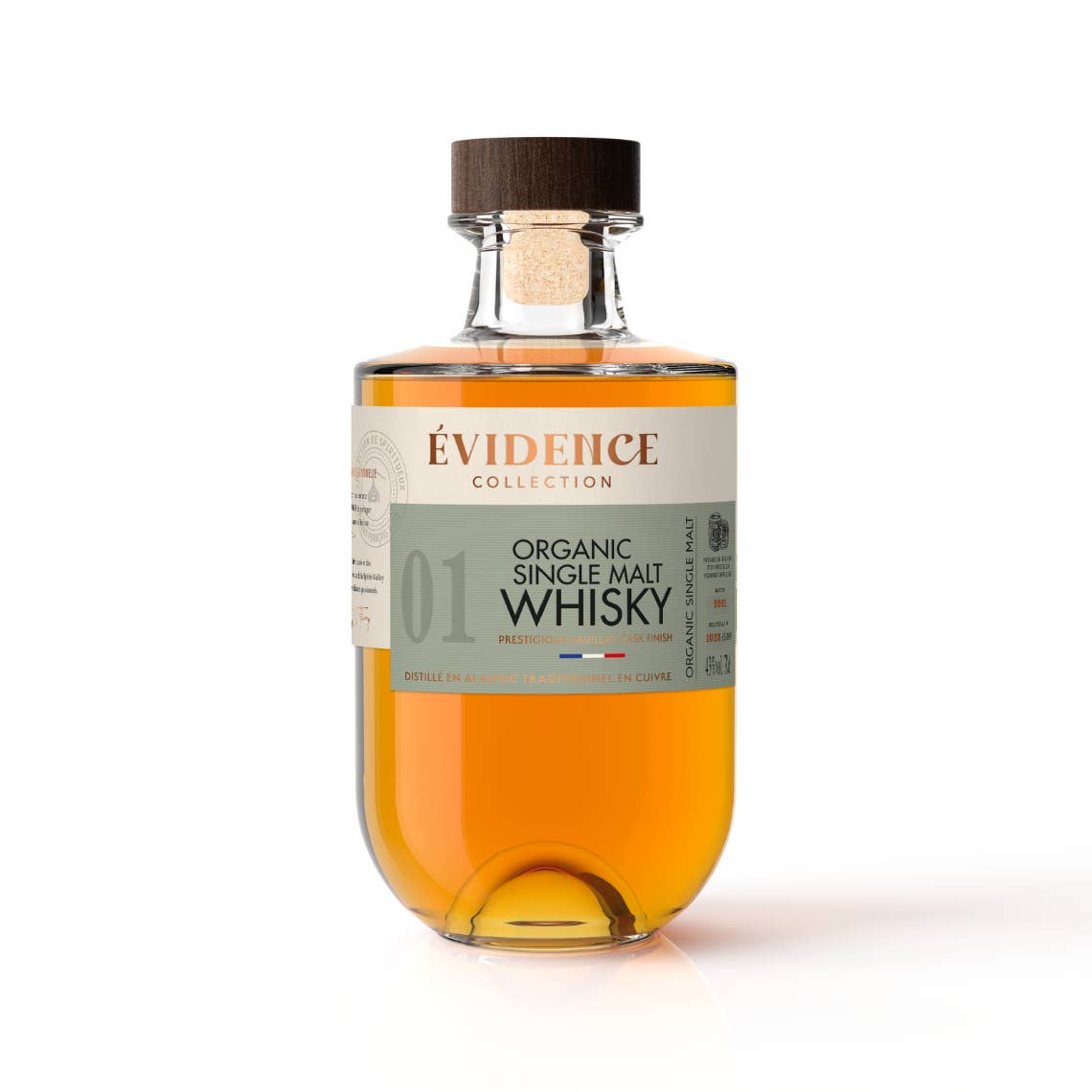 Maison AR.Spirits - Wholesale Whiskey - Evidence 01 - Organic Single Malt Whisky