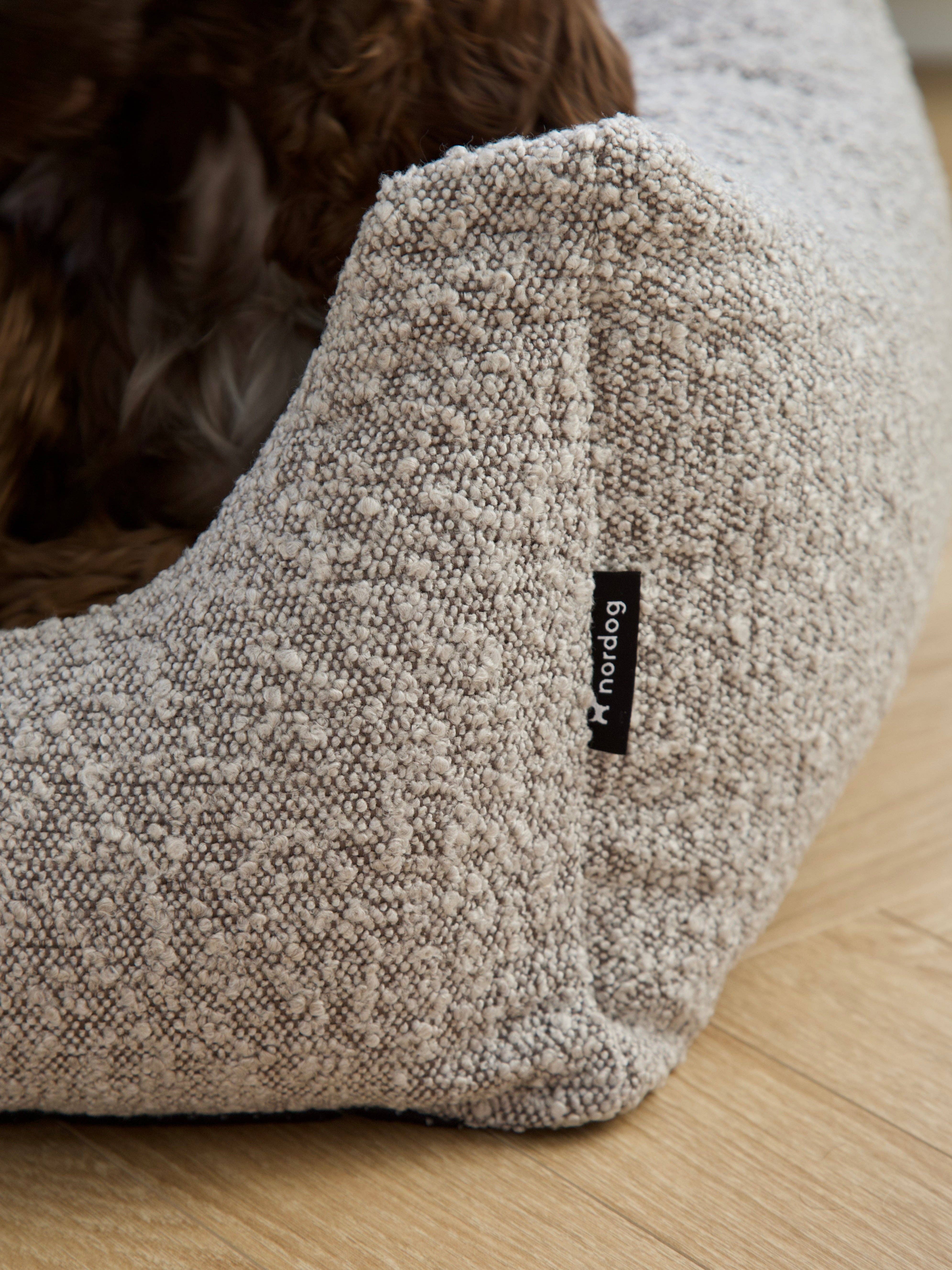 Nordog - Wholesale Bed voor huisdieren - Hond - BILLY hondenmand van bouclé stof in taupe12