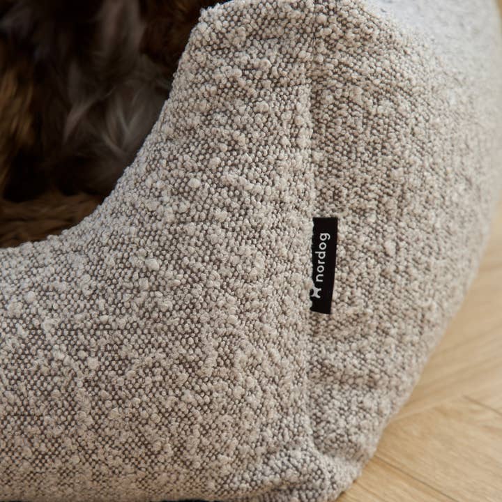Nordog – Engroshandel Seng - Hund – BILLY Bouclé Hundeseng Taupe12