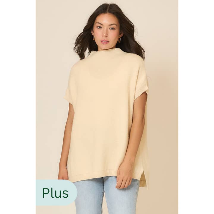 Ærmeløs strikket sweatervest for engroshandel hos Cozy Casual, Inc.