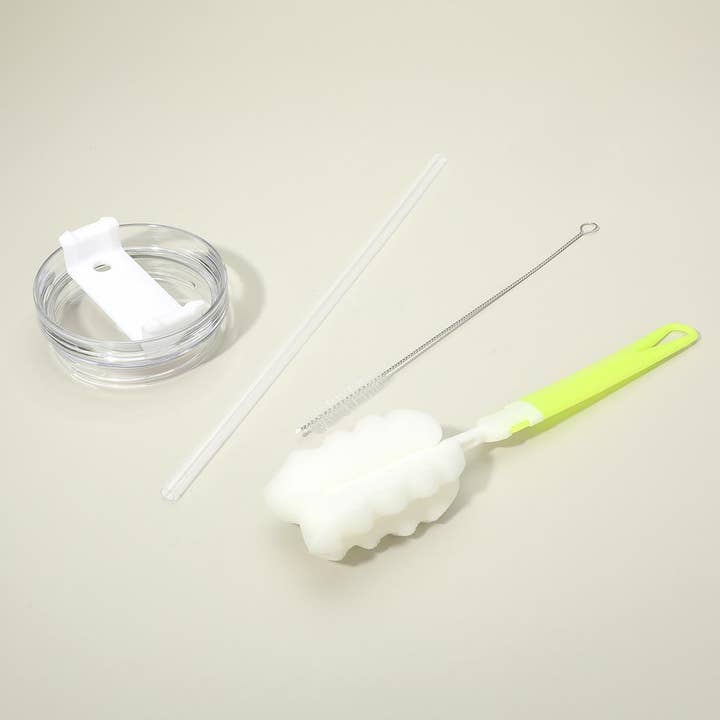 Sensibling Corp. - Wholesale Insulated mug/tumbler - Bling Studded Cherry Pattern 40oz Stainless Steel Tumbler with Handle2