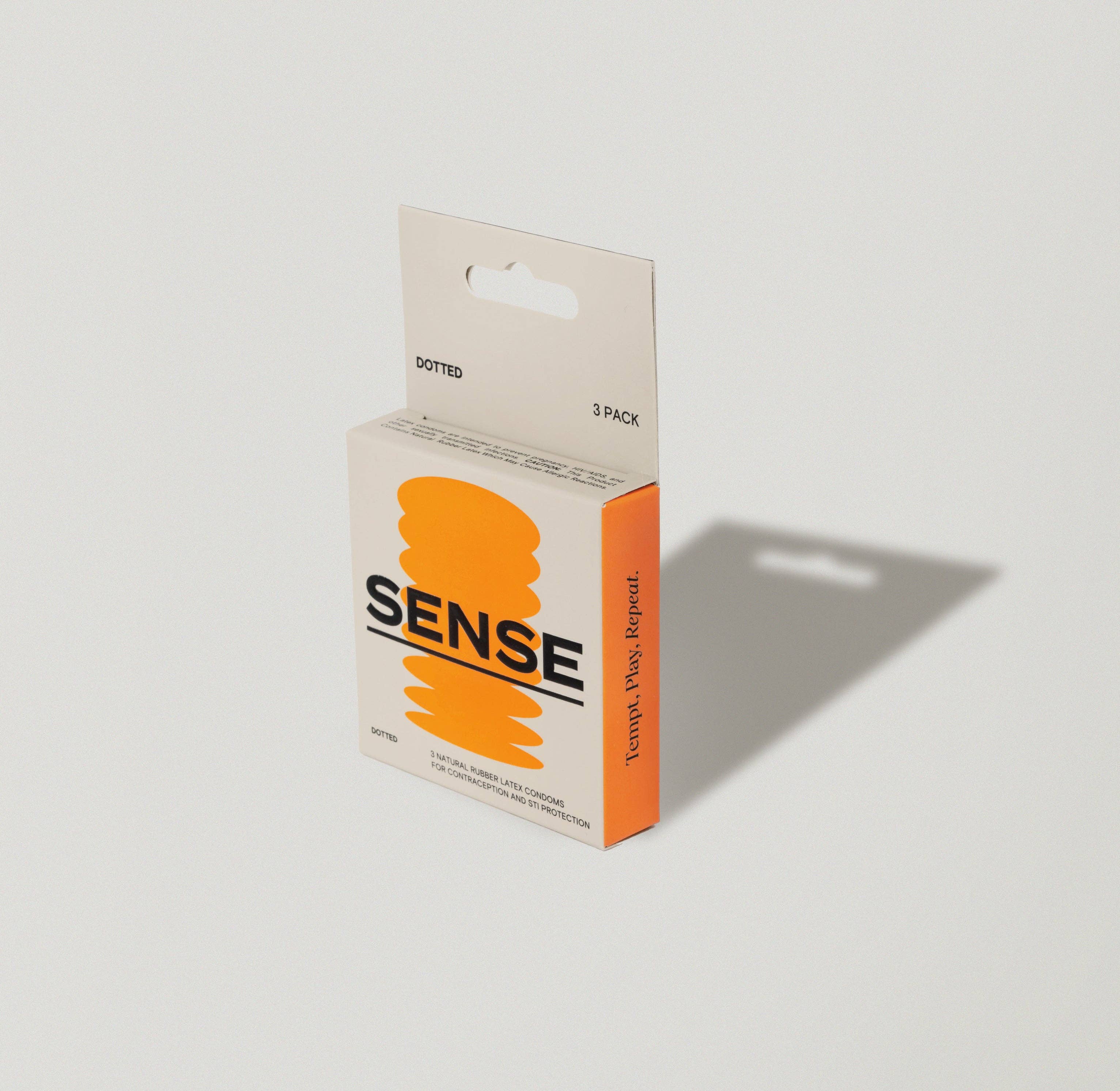 SENSE - Wholesale Contraceptive/Condom - Dotted Latex Condoms0