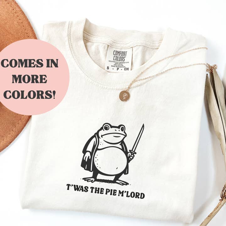 Funny Thanksgiving Shirt - Frog Meme Retro Graphic Tee for wholesale by Stiles Tee Co.