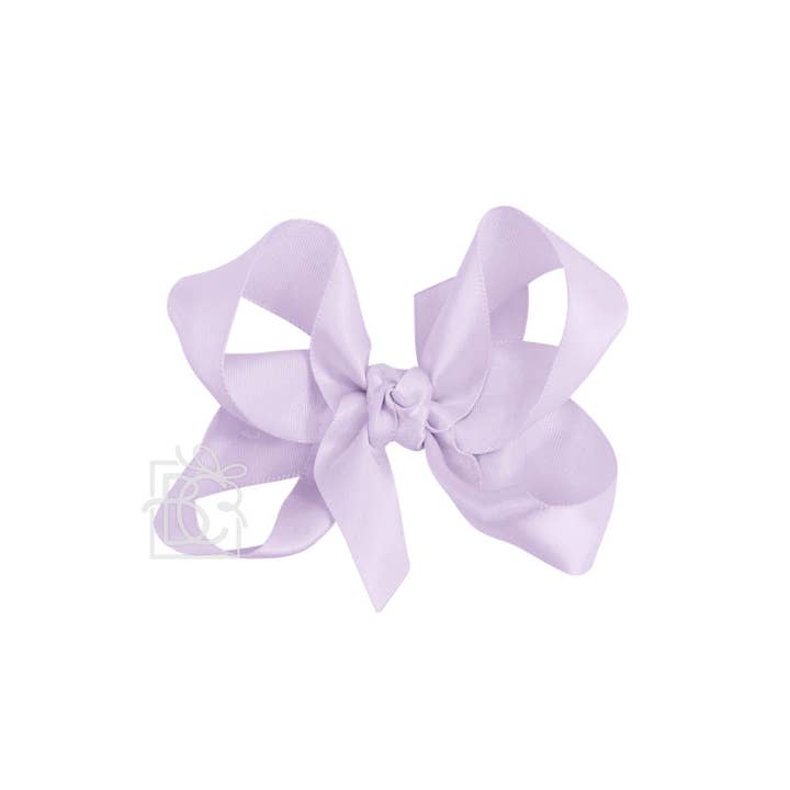 Beyond Creations, LLC - Wholesale Hair Bow - Kids - SATIN BOW ON CLIP228