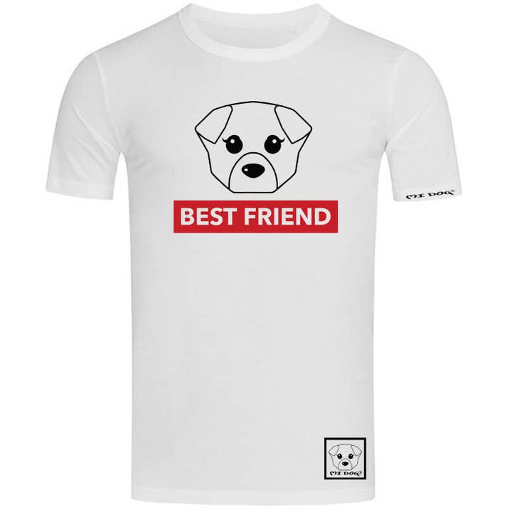 Mi Dog, Mens, My Dog is My Best Friend, Regular Fit T Shirt for wholesale by MI DOG