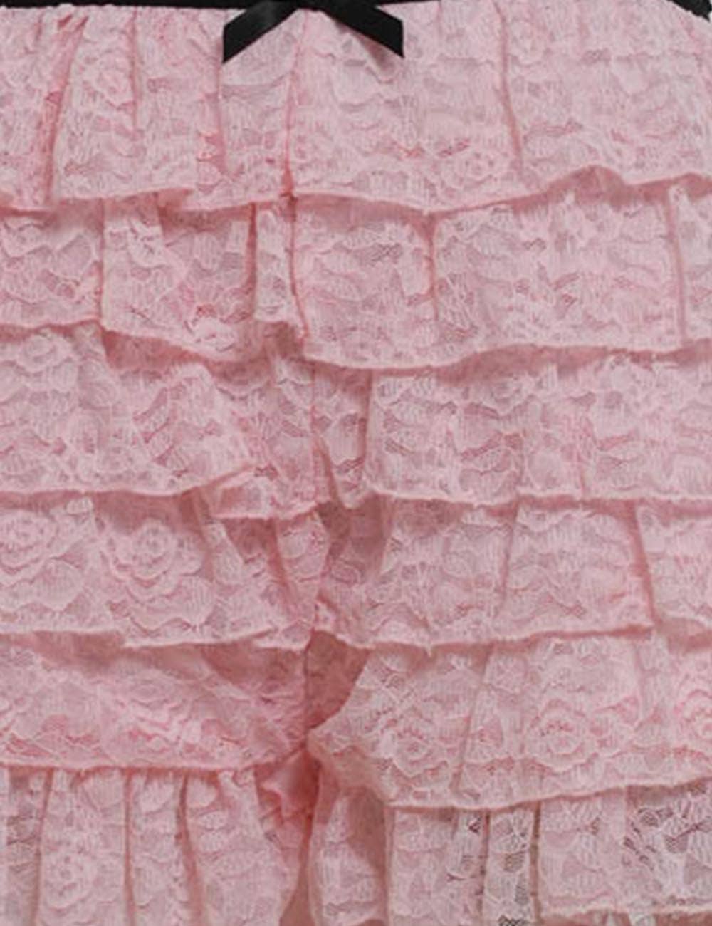 Sweetkama - Vente Short – femme - Short en dentelle florale pour femmes avec taille élastique SKS4130814