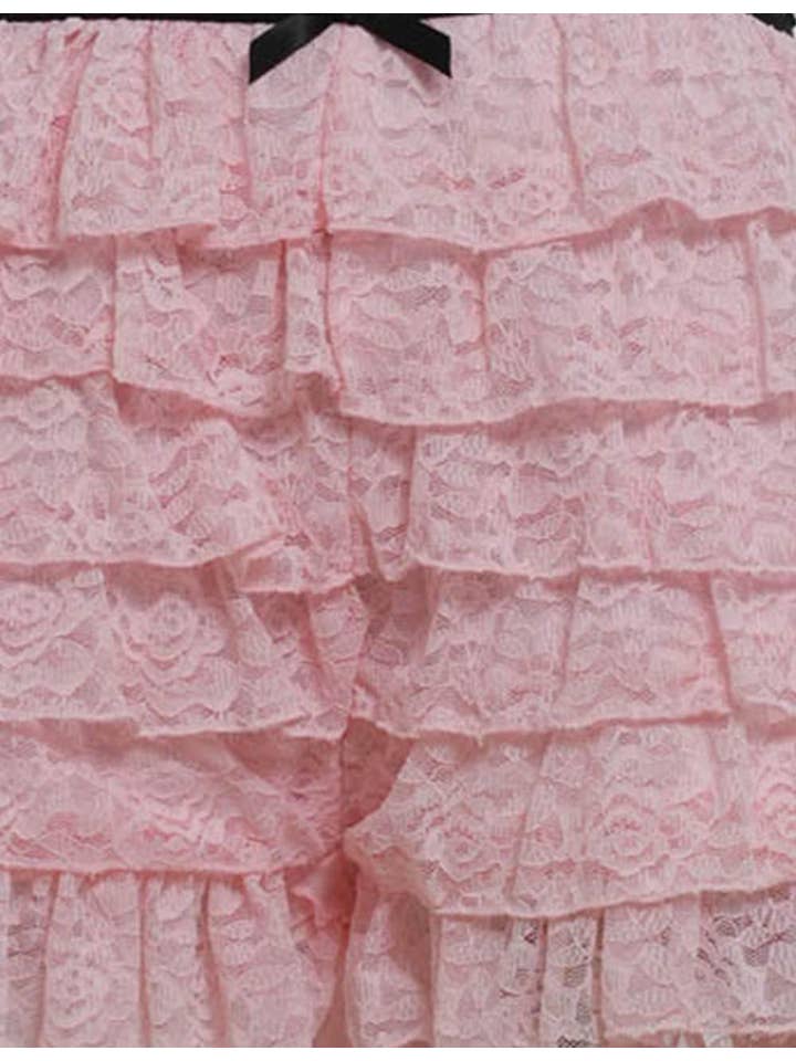 Sweetkama - Vente Short – femme - Short en dentelle florale pour femmes avec taille élastique SKS4130814