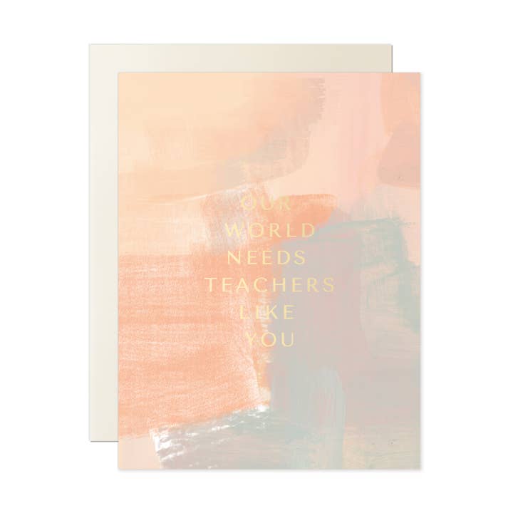 Our Heiday – Cartão de professor/regresso às aulas por atacado – Cartão Professores Gosto de Tu1