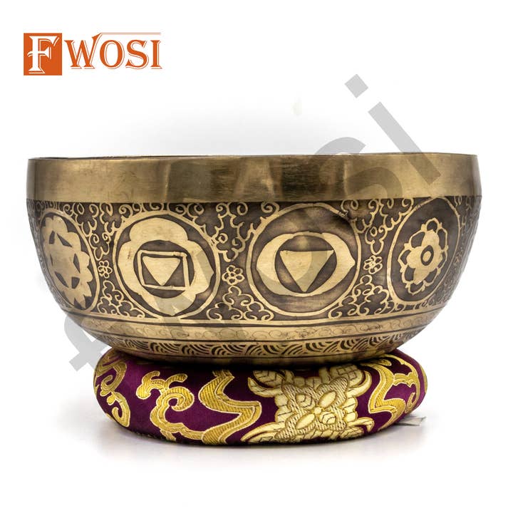 Fwosi – wholesale Meditationsprodukter – Tibetansk meditation sjungande skål | Yogi carving sångskål