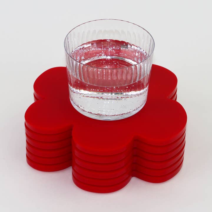 Rött matt underlägg för wholesale av Vahz Studio