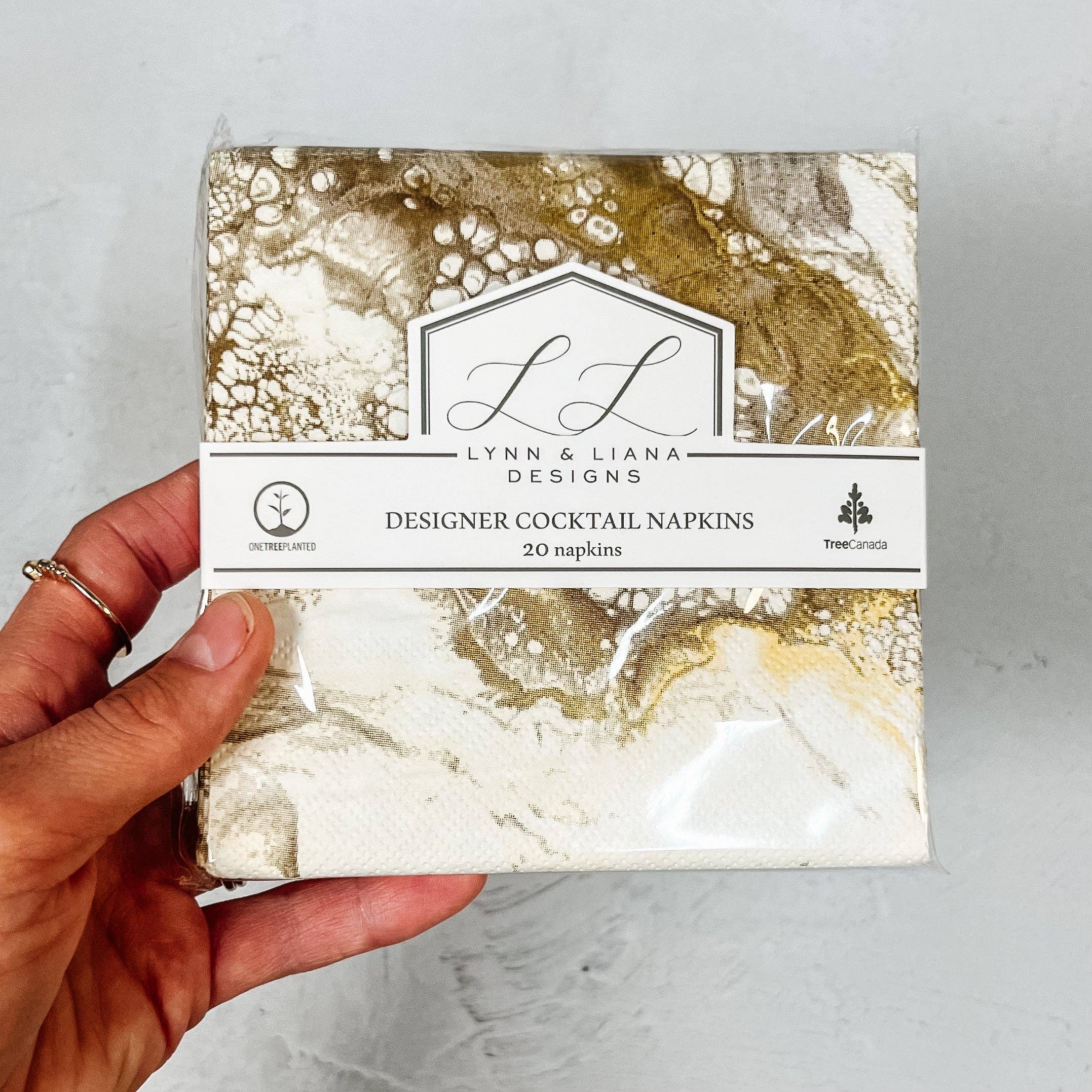 Lynn & Liana Designs - Wholesale Disposable Napkin - Cocktail Napkins (20 napkins/package) - NO TARIFF!2