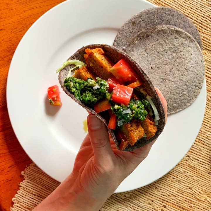 Bartleby’s Food - Wholesale Shelf Stable Prepared Meal - Vegan Spicy Seitan Nuggets2