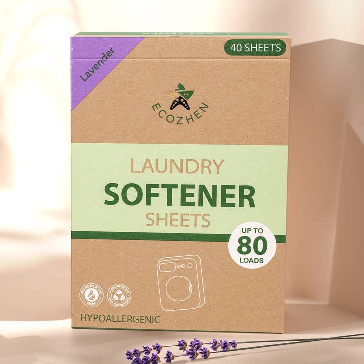 Lavendel-Wäschesoftener-Tücher für den Großhandel von ECOZHEN