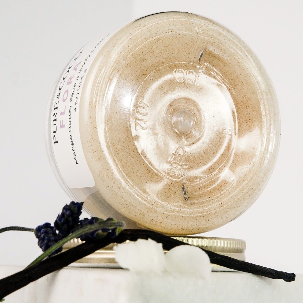 Pure & Coco | Organic Coconut Oil Face & Body Skincare - Wholesale Body Cream/Lotion - Flora Mango Butter Face & Body Crème for Dry Sensitive Skin6