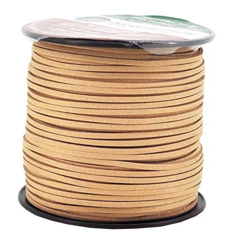 Mandala Crafts – Großhandel Bastelzubehör – Wildleder-Imitatkordel – veganes Leder für Schmuckherstellung und Perlenarbeiten20