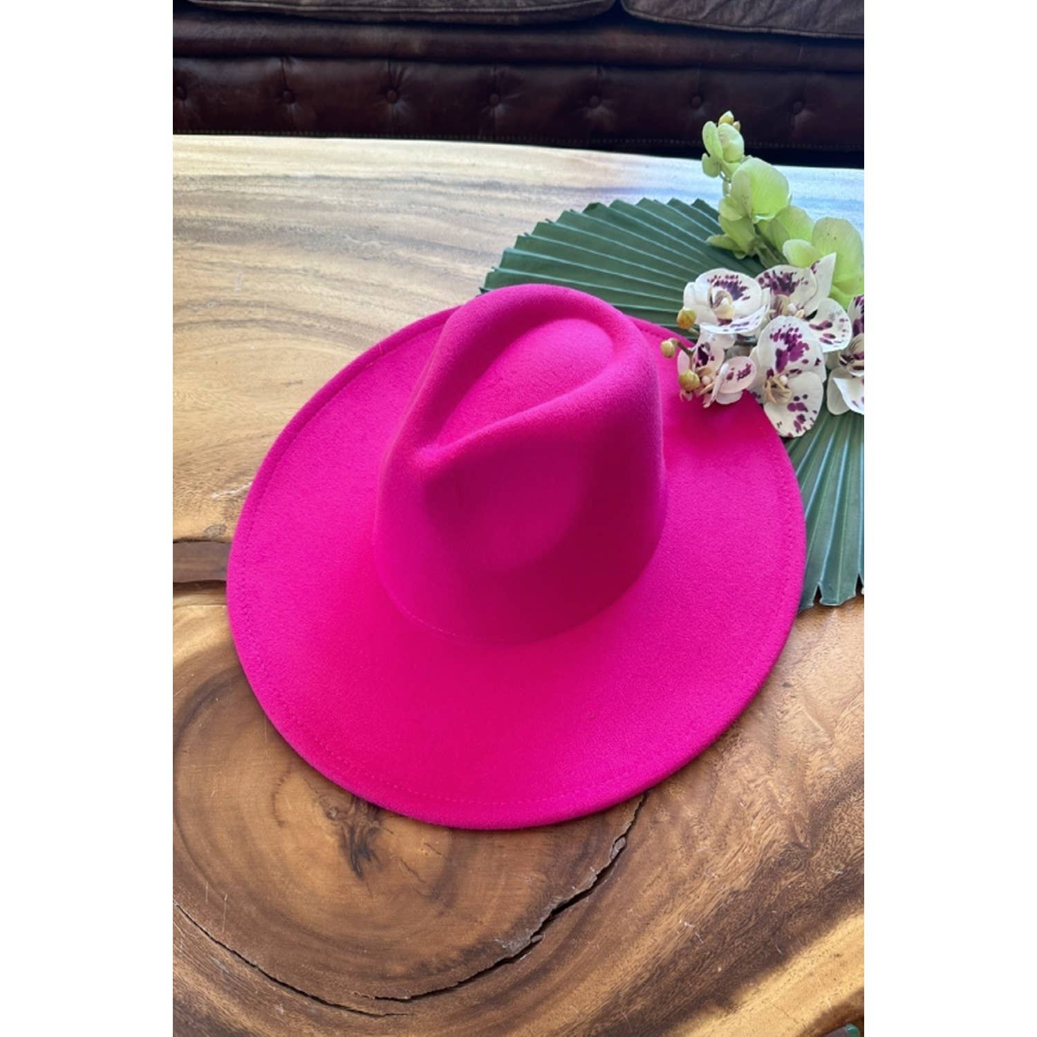 One and Only Accessories - Wholesale Fedora - Women's - Best seller Fashion Classic Wide Brim Felt Primium  Hat 20 C16