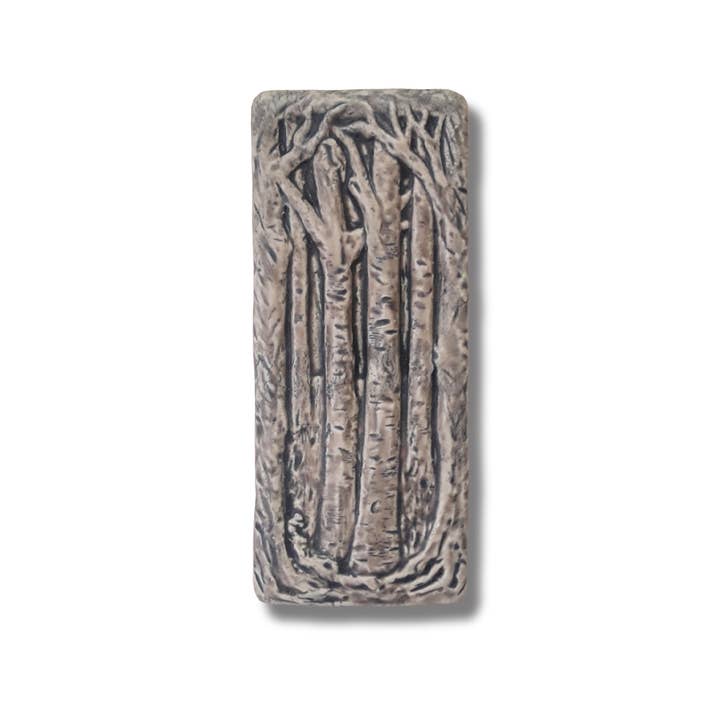 Whistling Frog Tile Inc. - Vente Carrelages muraux - Carreau d'art en céramique fait main avec motif de bouleau pour cuisine, décoration murale6