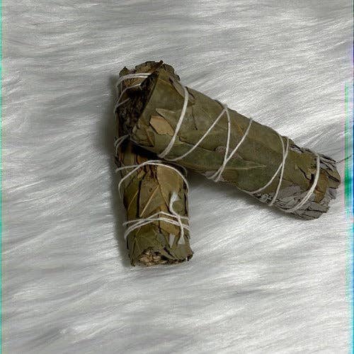 WHOLIFECO - Wholesale Sage bundle - Bay leaves smudge bundles - 4 inches sage smudge stick1