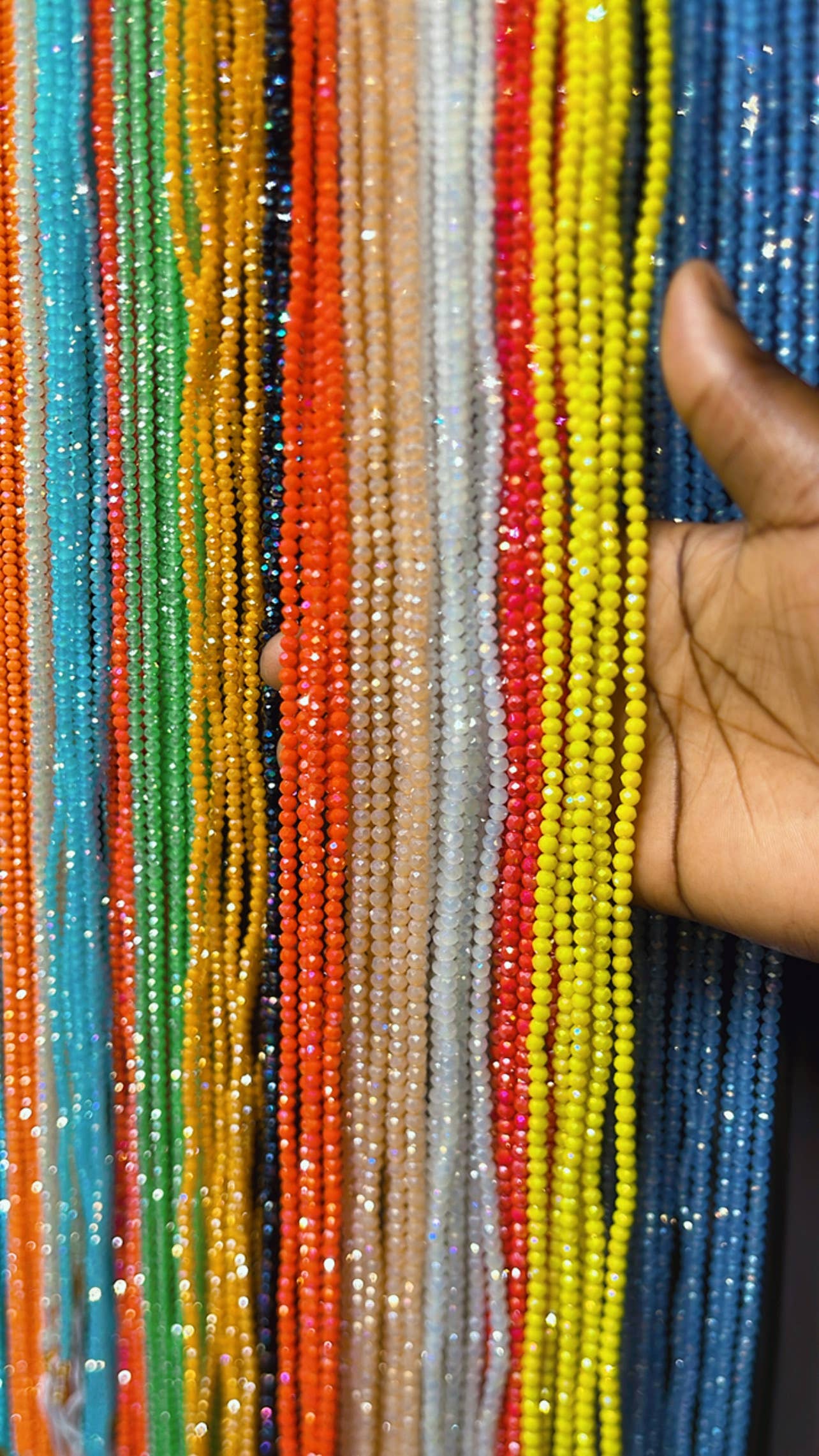 Judels Collection – wholesale Beads – Crystal waist beads1