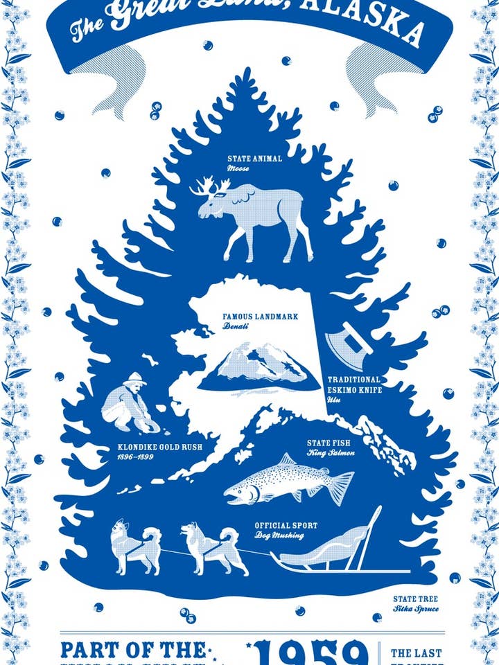 Strofinaccio dell'Alaska per la vendita all'ingrosso da parte di Vestiges