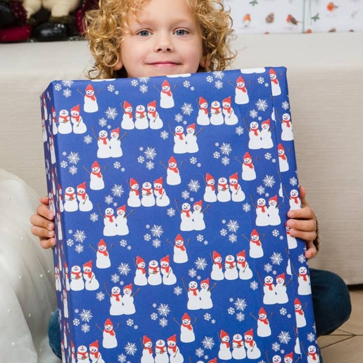 Curlicue - Wholesale Flat Wrap - Festive Buddies Wrapping Paper - sustainable & eco-friendly3