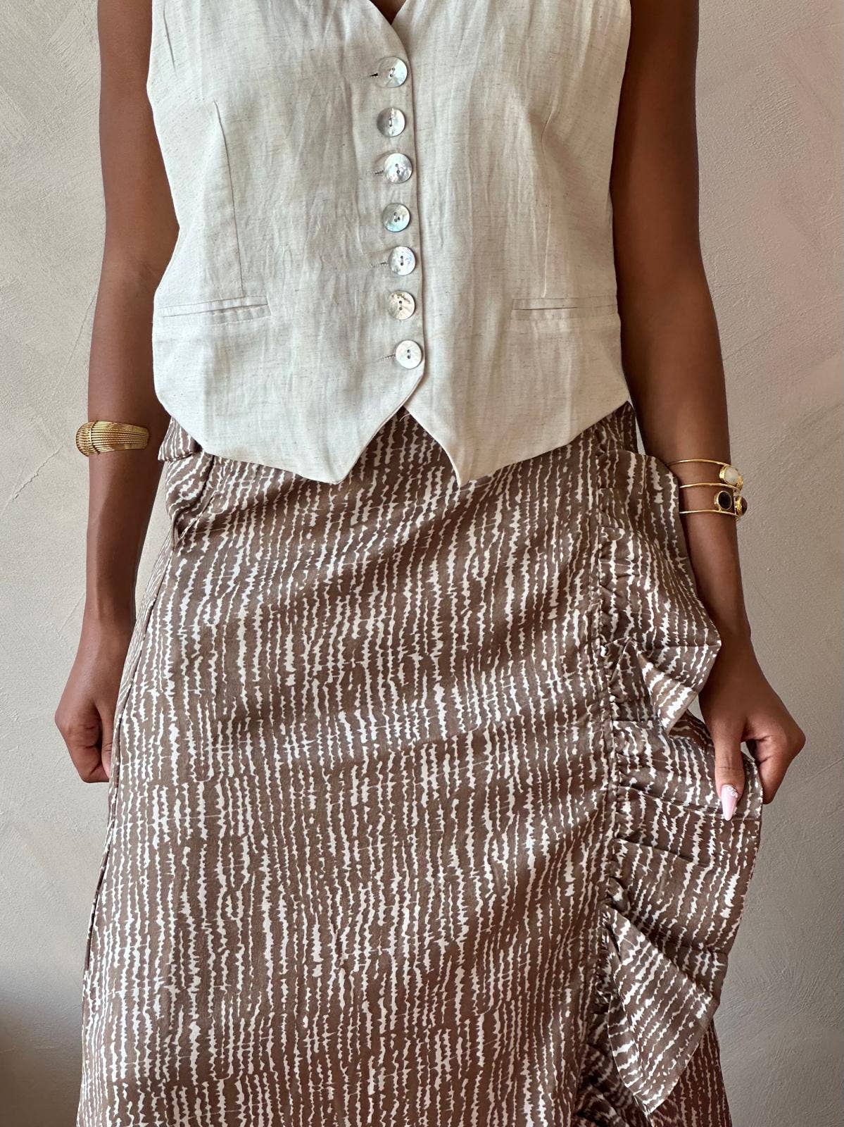 SHE CONCEPT - Wholesale Skirt - Women's - SOFT MOUSSE SKIRT1