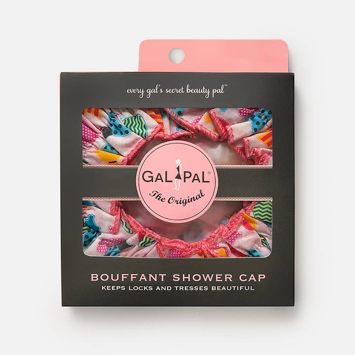 Bath Accessories Company - Wholesale Showercap - Gal Pal Bouffant Shower Cap - Dresses