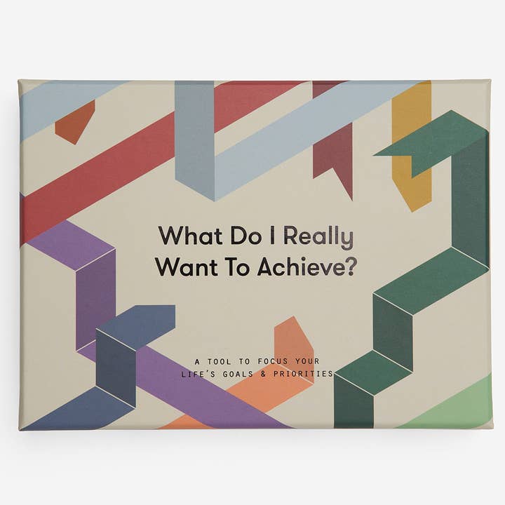 What Do I Really Want To Achieve? Goal Setting Cards for wholesale by The School of Life