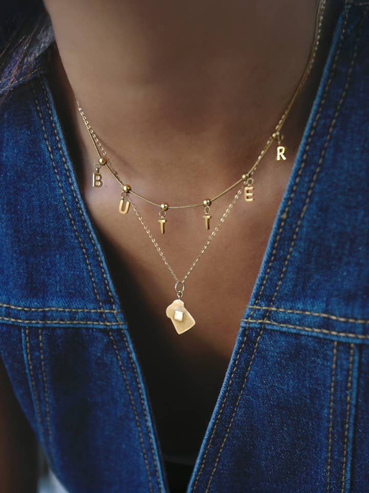 Collana Pane e Burro per la vendita all'ingrosso da parte di Peter and June