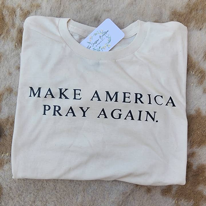 LASS AMERIKA WIEDER BETEN - SAHNE für den Großhandel von The Jasper Boutique