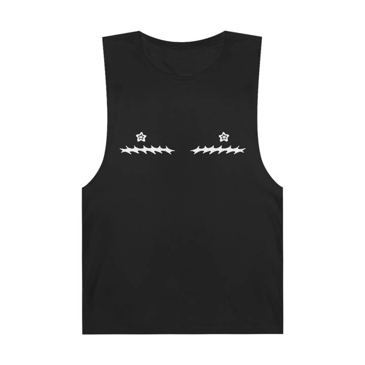 SoftBoysClub - Wholesale Tank Top - Women's - Star Nipple Top Surgery Scars Tank Top