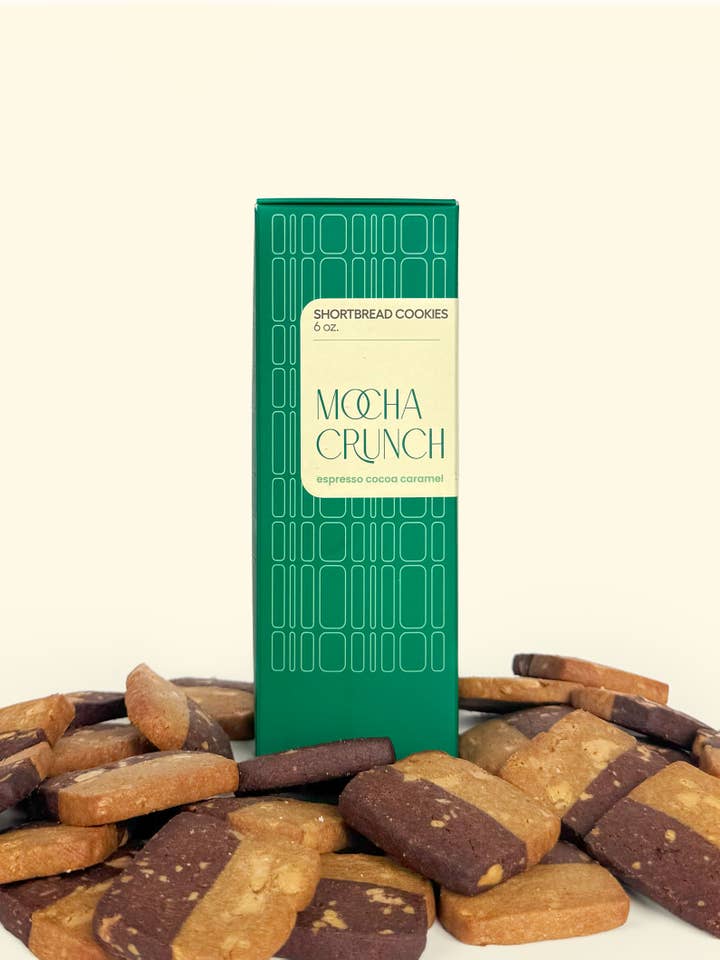 Mocha Crunch (Shortbread Cookies) for wholesale by Sett Goods