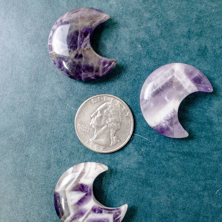 Selene Stone - Wholesale Spiritual Stone/Crystal - Crystal Small Moon